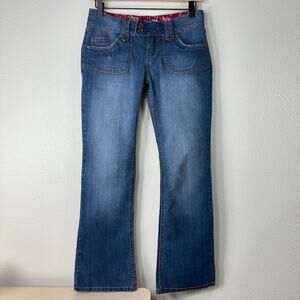 Vintage 90s Y2k YMI Boot Cut Low Rise Jeans Trashy McBling Bimbo Bratz 2000s 3S